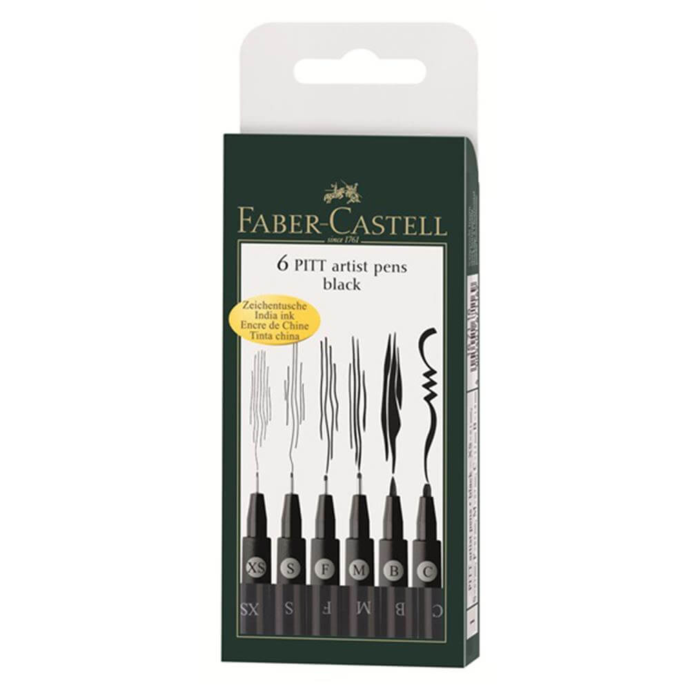 Faber Castell 6-Pen Wallet